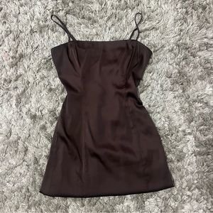 Aritzia Satin Mini Dress
